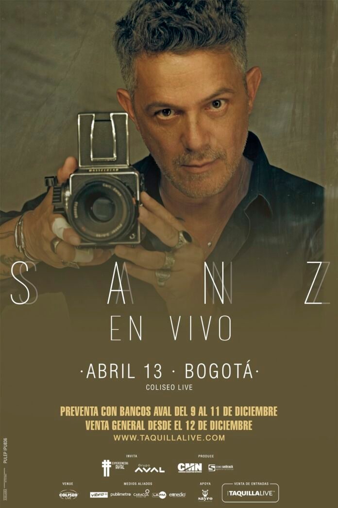 Alejandro Sanz en Colombia