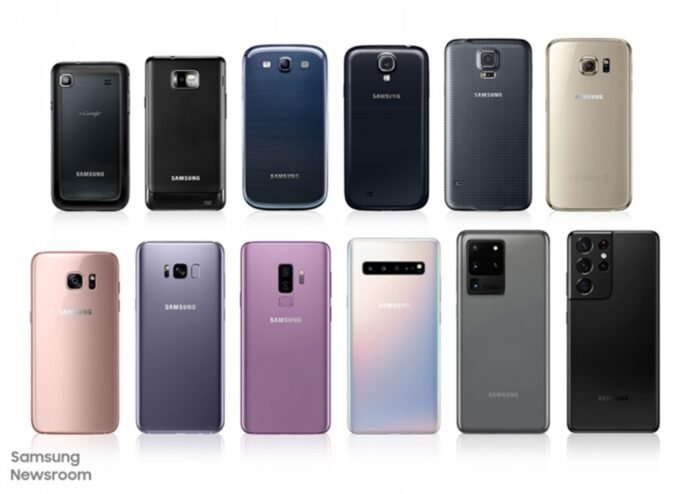 evolución Galaxy S