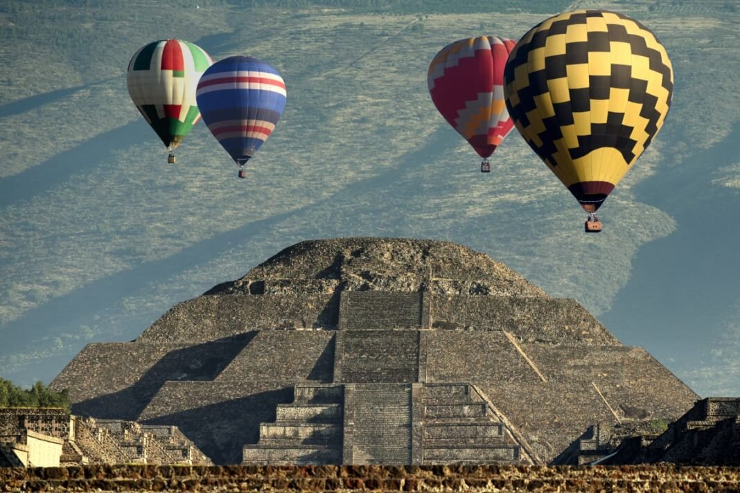 Paseo en globo Teotihuacán