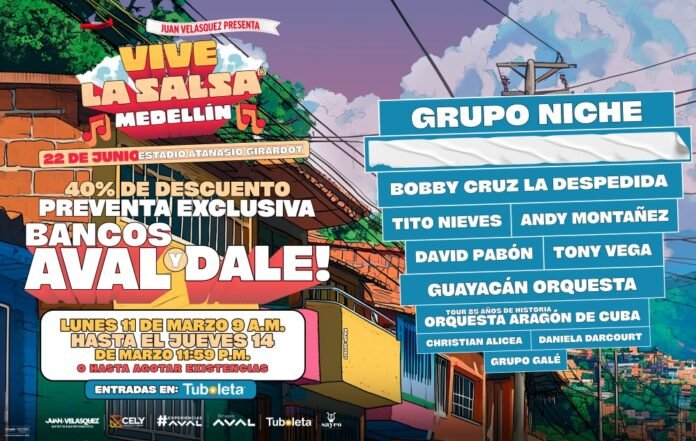 Vive La Salsa en Medellín