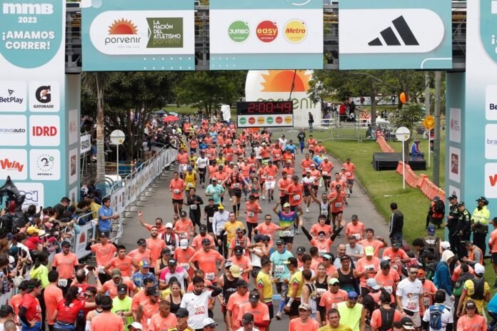 media maratón de Bogotá