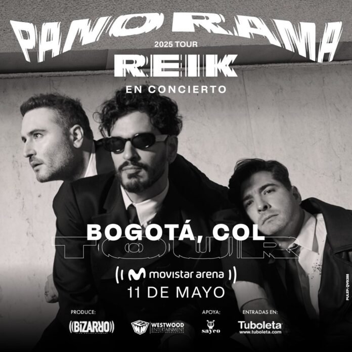 Reik regresa a Bogotá con su Panorama Tour 2025