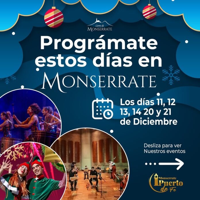 Monserrate celebra la Navidad como un 'Puerto de Fe'