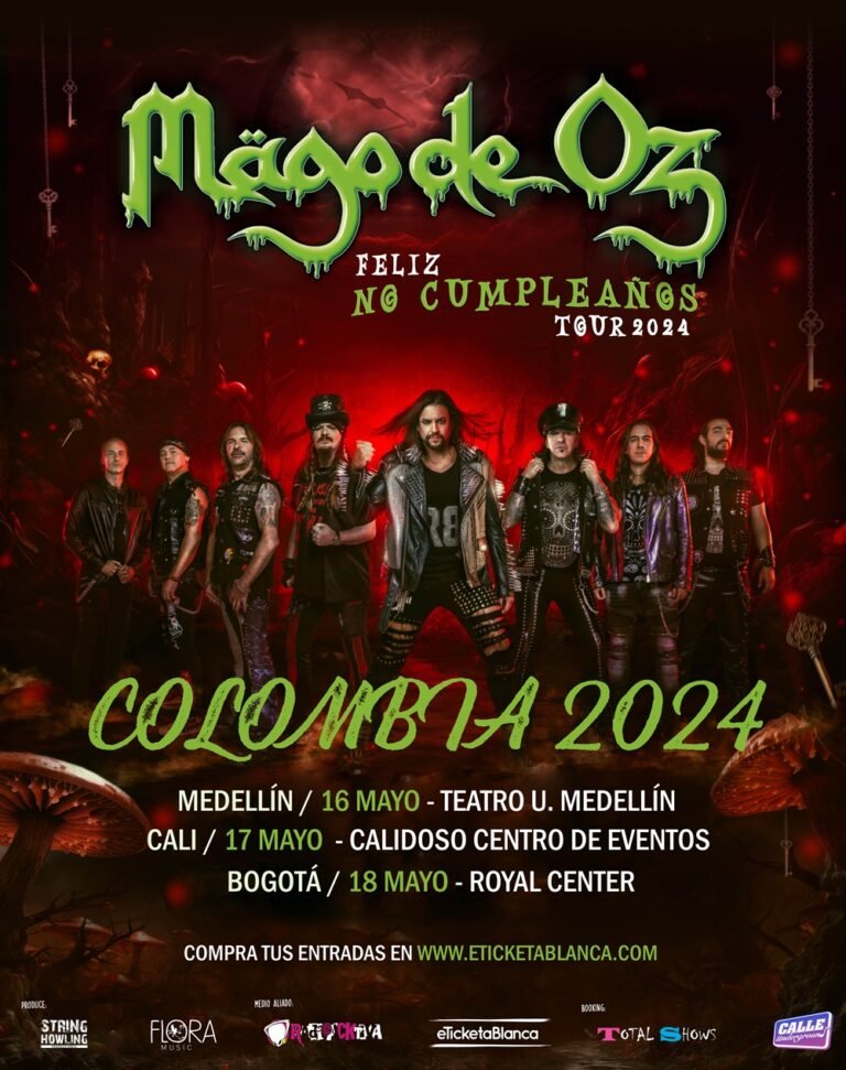 Mago de Oz regresa a Colombia en 2024