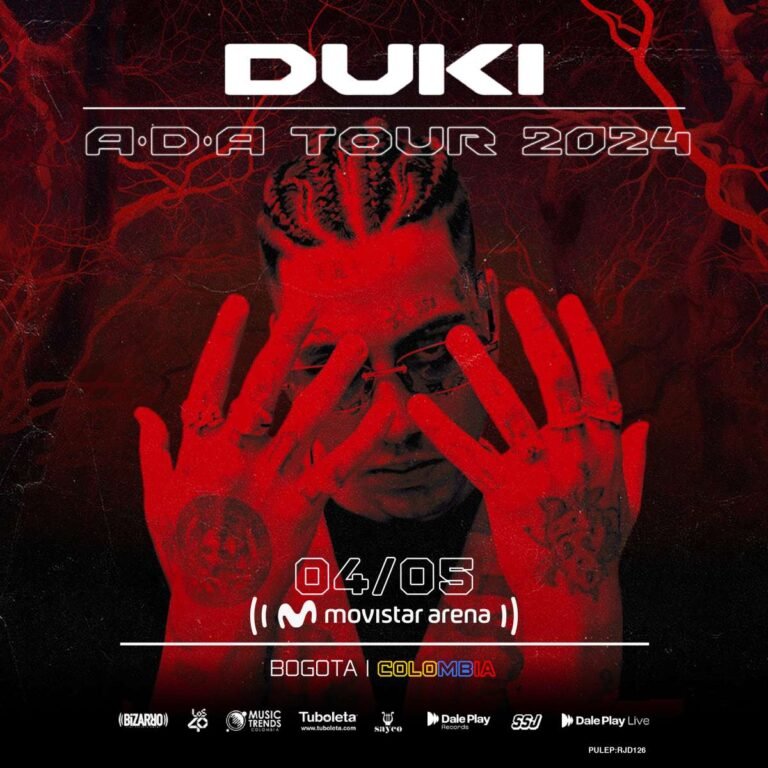 Duki regresa a Bogotá en 2024