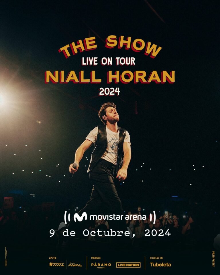 Niall Horan, ex integrante de One Direction, anuncia su regreso a Bogotá