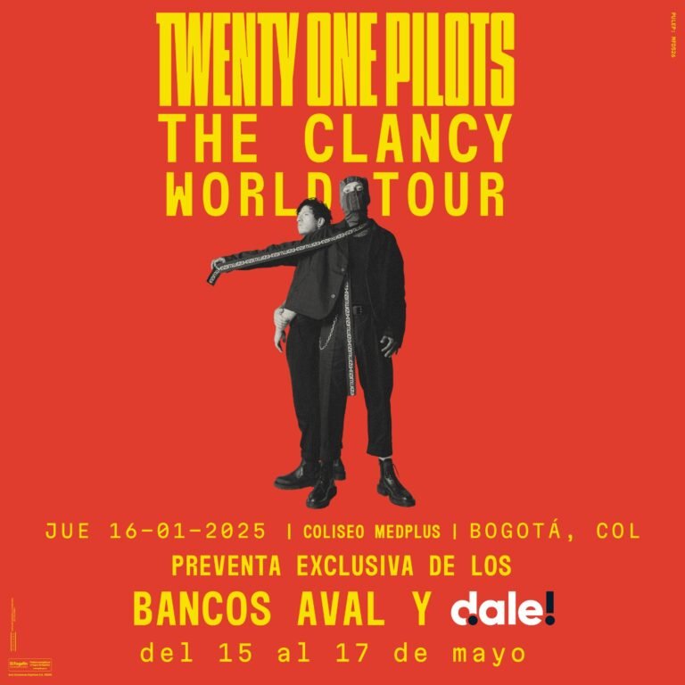 Twenty One Pilots en su primer concierto solitario en Colombia