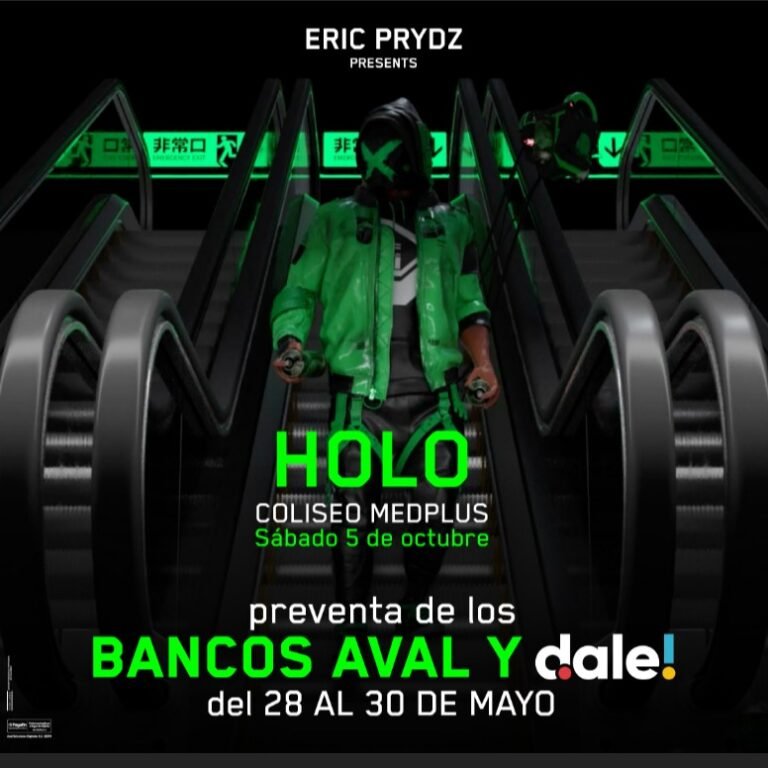 Eric Prydz trae por primera vez a Colombia HOLO, el espectáculo de música electrónica Eric Prydz trae por primera vez a Colombia HOLO, el espectáculo de música electrónica