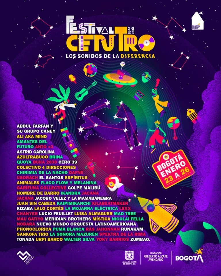 Festival Centro 2025: Conoce el cartel oficial