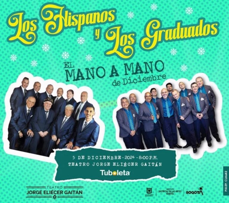 Los Hispanos y Los Graduados encenderán la Navidad en Bogotá