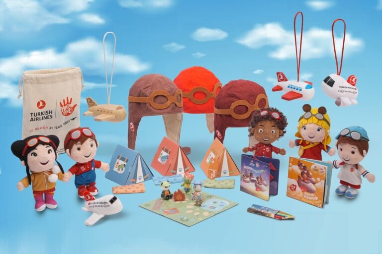 Viajes Más Divertidos: Turkish Airlines Presenta Juguetes Ecológicos para Niños