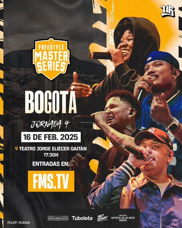 "Freestyle en Bogotá: Todo listo para la cuarta jornada de FMS Colombia"