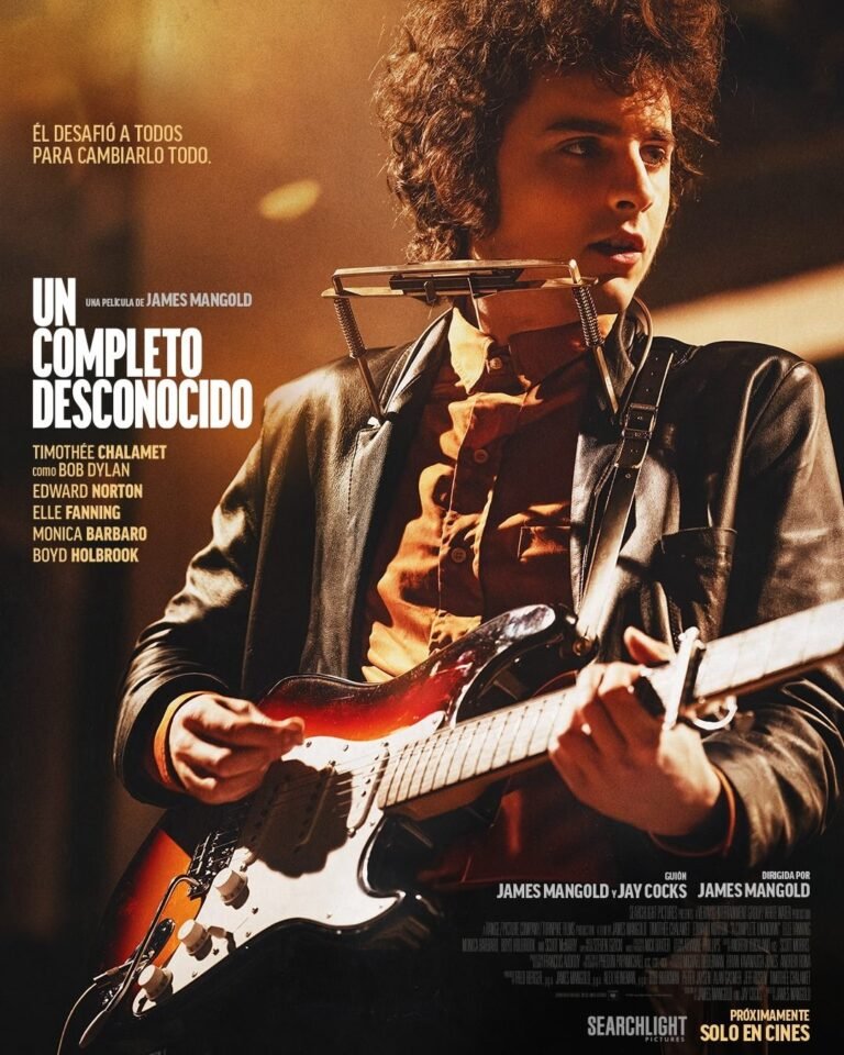 Un Completo Desconocido: la película de Bob Dylan con Timothée Chalamet