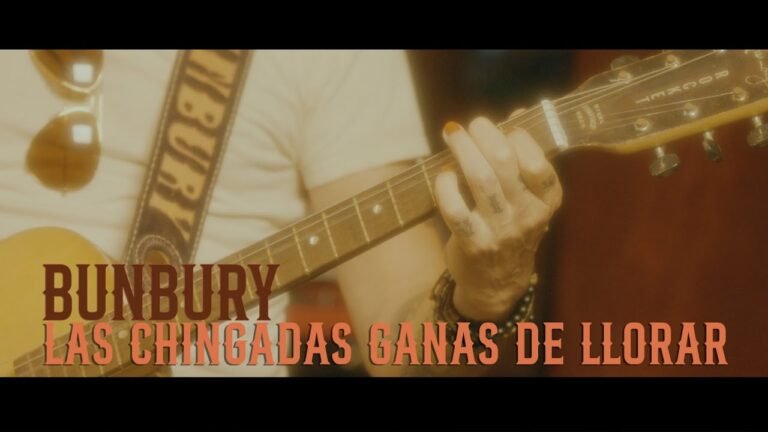 Bunbury lanza “Las Chingadas Ganas de Llorar” y revela fechas de su gira 2025