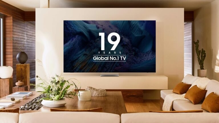 Samsung sigue en la cima: 19 años de liderazgo mundial en televisores