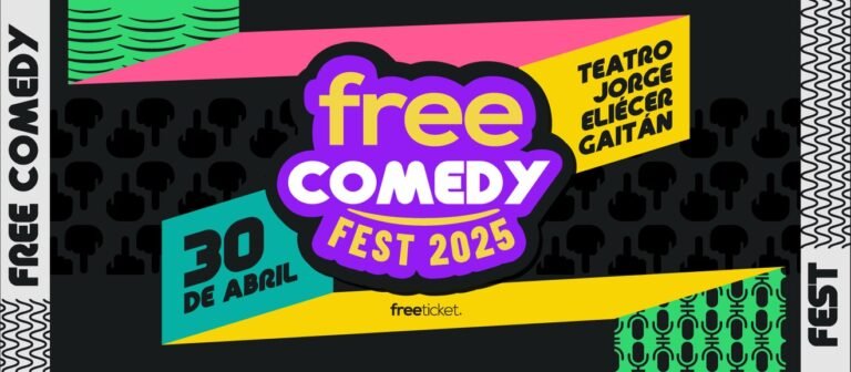 Stand up comedy en Bogotá: así será el Free Comedy Fest 2025