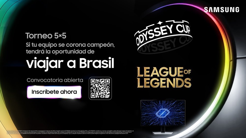 Torneo de LoL en Colombia: llega la Odyssey Cup de Samsung con premios y final en vivo