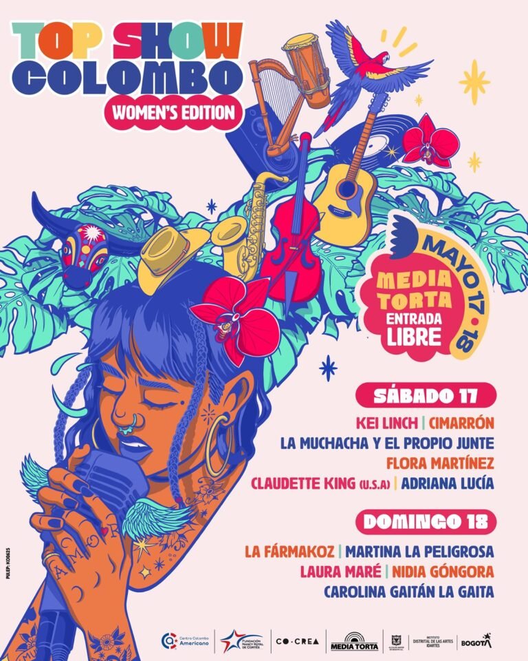 Top Show Colombo 2025: el poder femenino llega a Bogotá con dos días de conciertos gratuitos