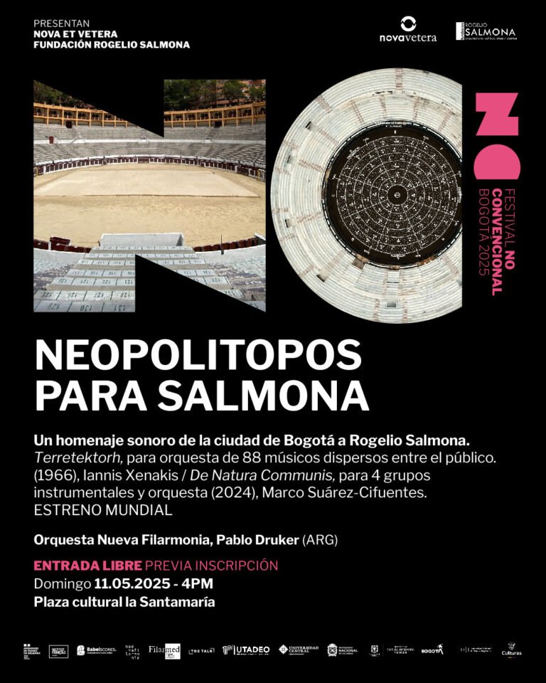 Festival NO Convencional rinde homenaje a Rogelio Salmona con música y participación ciudadana