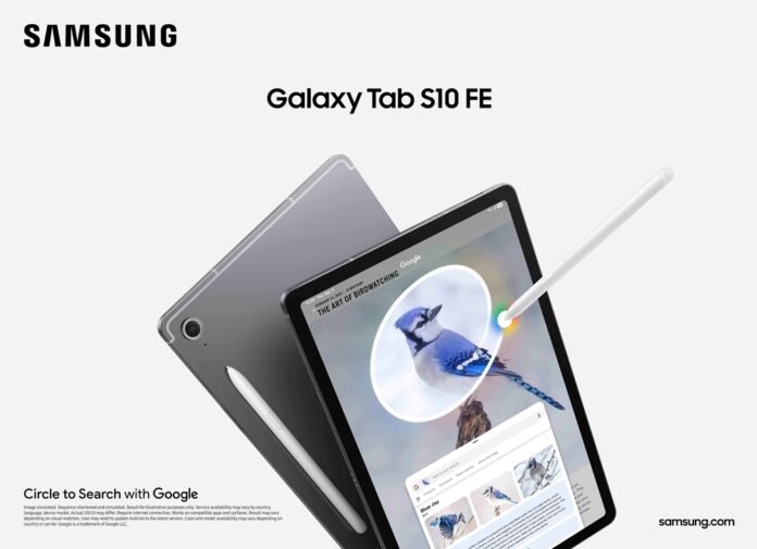 Así son las nuevas Galaxy Tab S10 FE y FE+: pantallas grandes, IA avanzada y multitarea mejorada