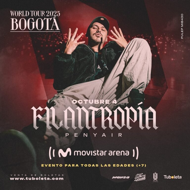 Penyair cierra su gira mundial con show para todas las edades en el Movistar Arena
