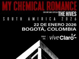My Chemical Romance y The Hives: El show que no te puedes perder en 2026