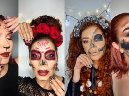 Halloween 2025: Maquillaje Gótico y Nail Art Spooky con Masglo