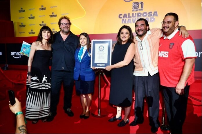 31 Minutos: Récord Guinness en Premiere de Calurosa Navidad (Prime Video)