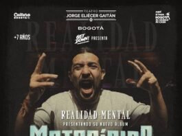 Concierto de Rap: Realidad Mental Llega a Bogotá con "Metafísico".