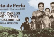 Gran Concierto Feria de Manizales 2026: nómina de artistas y entradas Cartel Oficial: Silvestre Dangond, Carlos Vives y Calibre 50 en Manizales