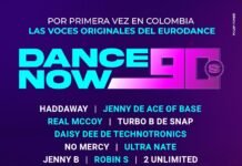 Dance Now Tour 2026 en Bogotá: Las voces originales del eurodance Eurodance en el Movistar Arena: Artistas y Boletas del Dance Now Tour
