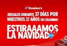 Domino’s Pizza cumple 37 años en Colombia: premios y sorpresas Aniversario Domino’s Pizza: 37 días de celebración y premios