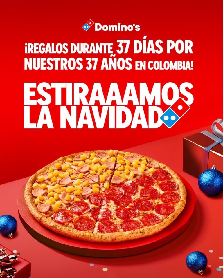 Aniversario Domino’s Pizza: 37 días de celebración y premios