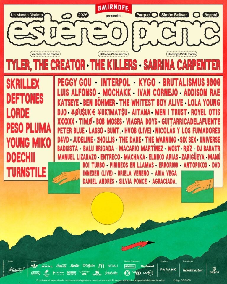 Guía del Festival Estéreo Picnic 2026: Todo sobre el cartel y entradas