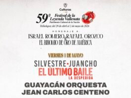 Programación Musical Festival de la Leyenda Vallenata 2026: Binomio de Oro, Silvestre y J Balvin