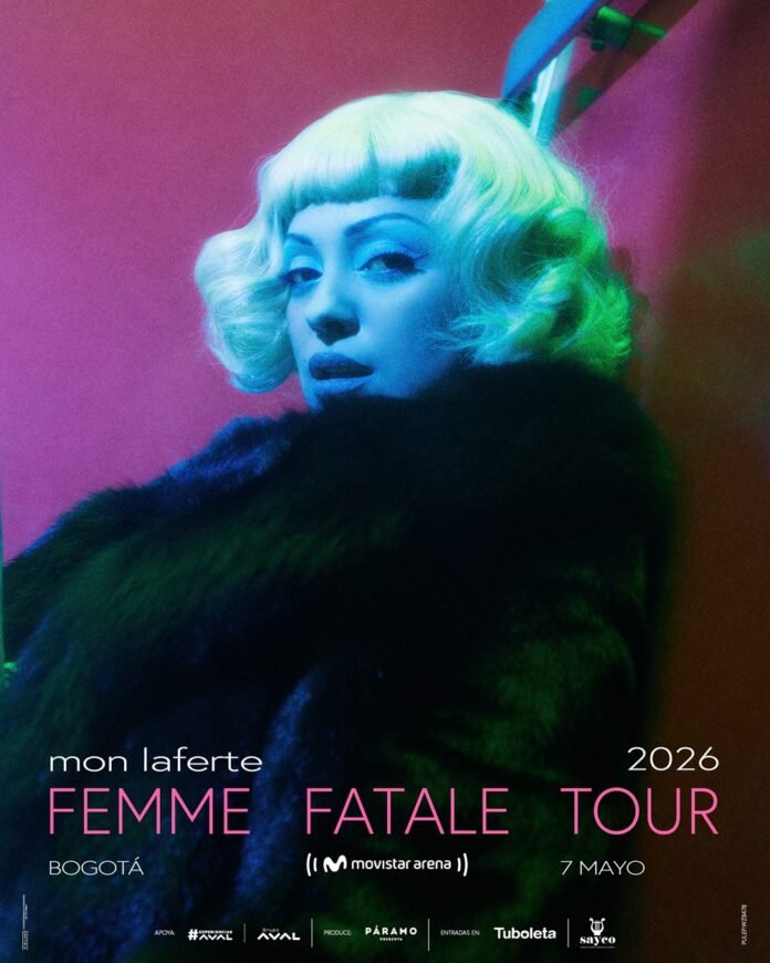 Femme Fatale Tour: Mon Laferte confirma conciertos en Bogotá y Medellín