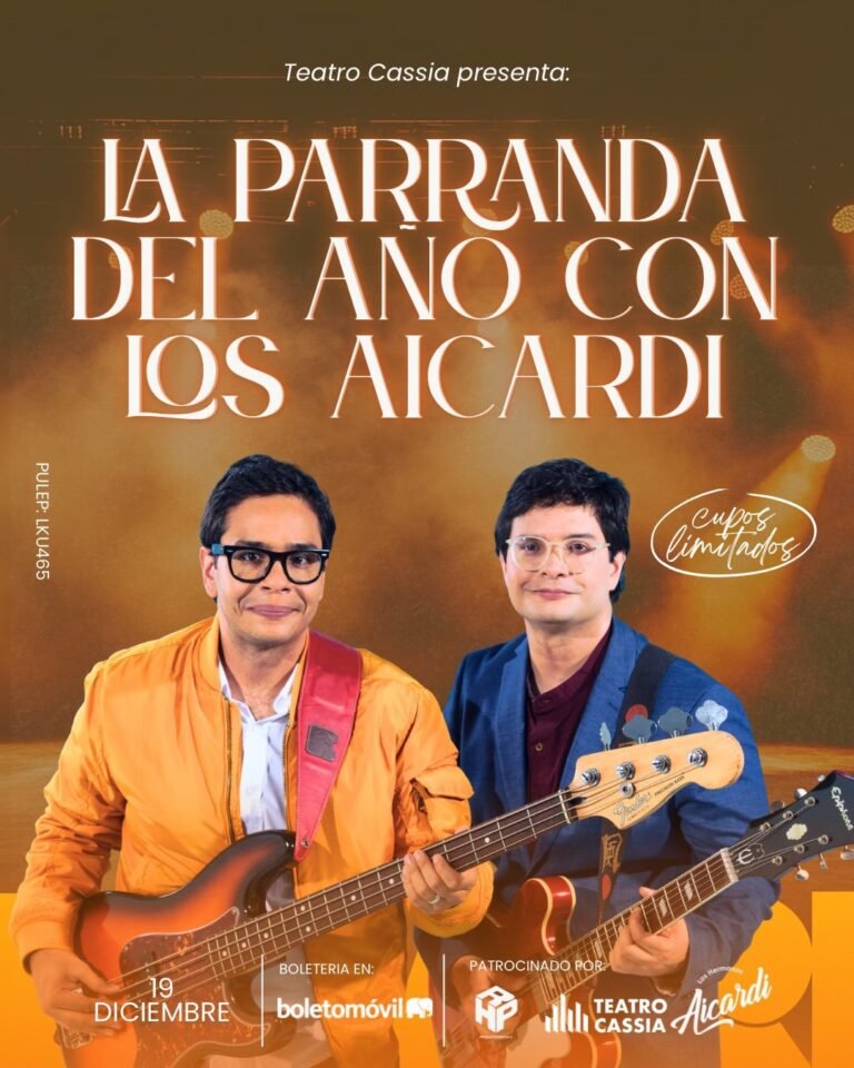 Teatro Cassia: La Parranda del Año con Los Hermanos Aicardi