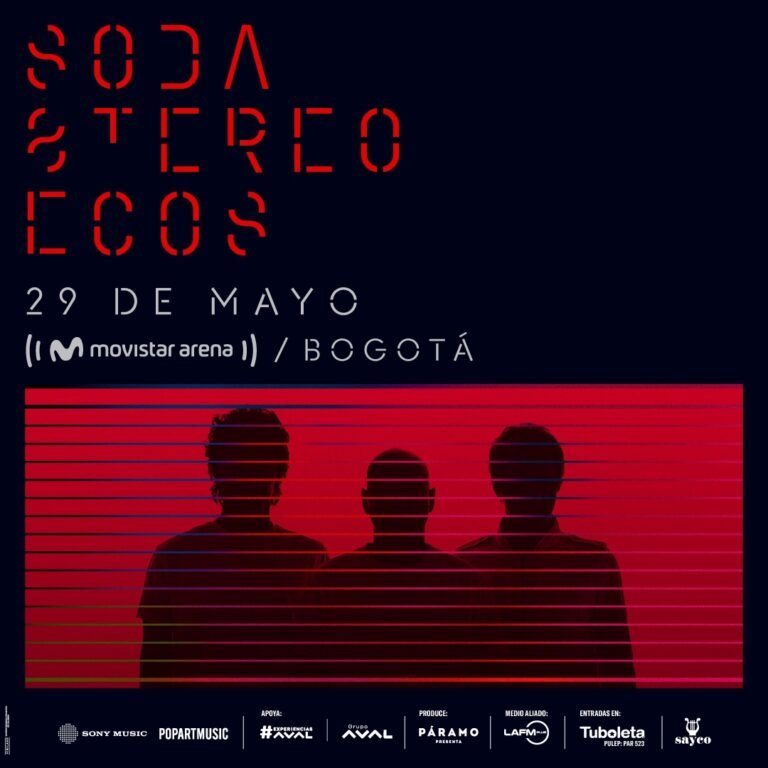 Soda Stereo: El show en vivo más esperado llega a Bogotá en 2026 Soda Stereo: El show en vivo más esperado llega a Bogotá en 2026
