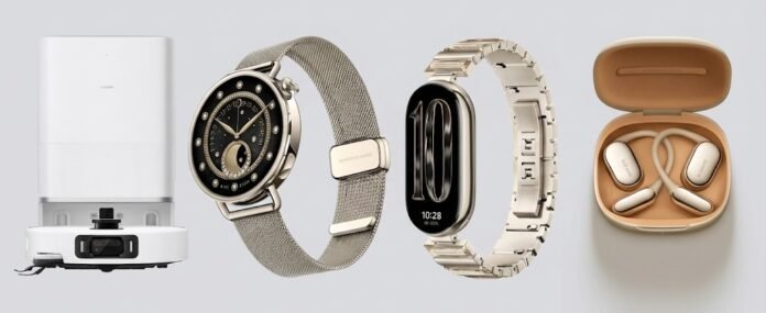 Xiaomi OpenWear, Vacuum 5 Pro y Smart Band 10: La Evolución de la Vida Conectada