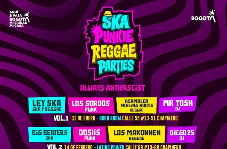 Ska, Punk y Reggae en Bogotá 2026: 6 conciertos imperdibles en Chapinero
