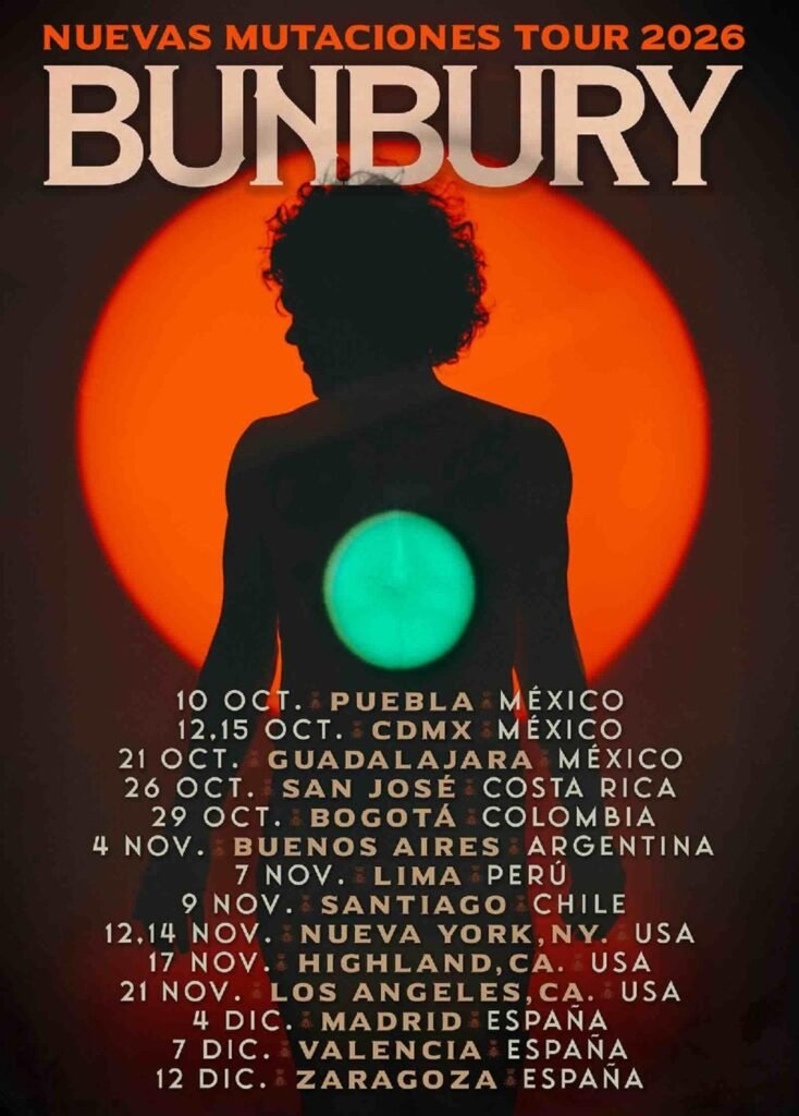 "De un siglo anterior": El nuevo disco de Bunbury ya tiene fecha