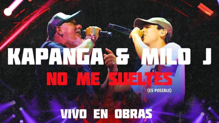 Kapanga y Milo J presentan “No me sueltes”: Un himno que une generaciones