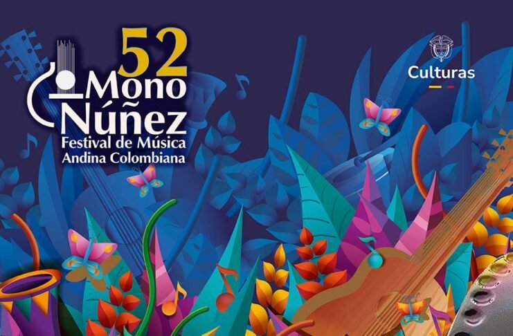 Tradición y Color: Wadith Neira diseña el afiche del Mono Núñez 52