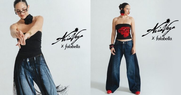 Aria Vega y Falabella lanzan 'Chévere': Moda, música y brillo