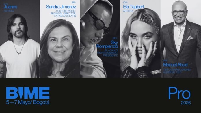 BIME Bogotá 2026: Juanes y Sky Rompiendo celebran 5 años del festival