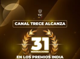 Canal Trece: El medio público más nominado de los India Catalina