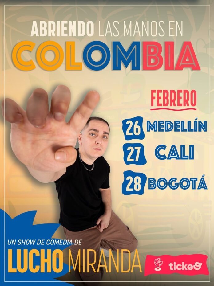 Lucho Miranda en Colombia: Fechas de su gira de stand-up