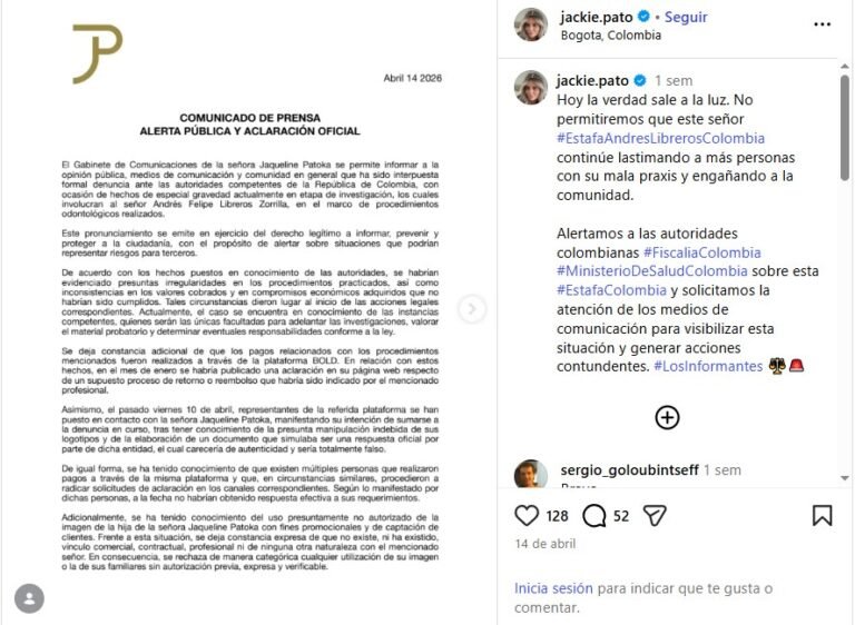 Denuncian a odontólogo Andrés Felipe Libreros por presuntas irregularidades.