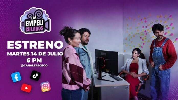 los-empeliculados-serie-interactiva-canal-trece Canal Trece estrena 'Los Empeliculados', su primera serie vertical