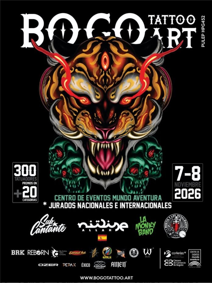 Bogo Tattoo Art Convention 2026: Bogotá al Plan del Arte Urbano